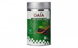 Gaia Leaf Green Tea   Container  100 grams
